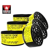Box of 6 - Anti-Acid Gas Replacement Cartridges for Neiko Respirator by Neiko Tools USA