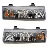 2005 05 Saturn Vue SUV Headlights Headlamps Head Lights Lamps Pair Set by Aftermarket