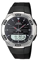 Casio Men's Waveceptor Atomic Ana-Digi Resin Watch #WVA105HA-1AV