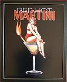 Red Hot Martini Pin Up Girl Ralph Burch Picture Print
