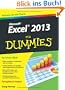 Excel 2013 f�r Dummies (Fur Dummies)