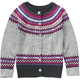 GYMBOREE(ジンボリー) フェアアイルカーディガン ヘザーグレー トップスカーディガン M【並行輸入】