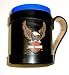 Harley Davidson- Vintage Leather Can Holder- Made In The USA