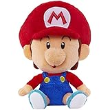 World of Nintendo Baby Mario Plush from Mario Bros Universe