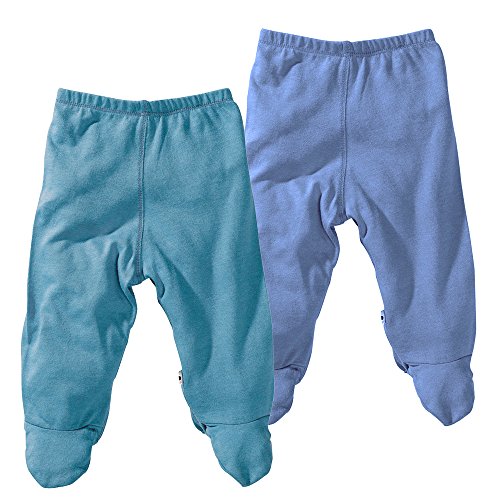 Babysoy Comfy Basic Footie Pants Unisex 2 Packs