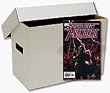 BCW Short Comic Book Storage Box - (Bundle of 10) Corrugated Cardboard Storage Box - Comic Book Collecting Supplies