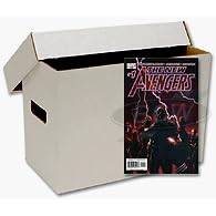 10 Short Comic Cardboard Storage Boxes by BCW