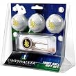 CS Long Beach 49ers NCAA 3 Ball Gift Pack w/ Cap Tool