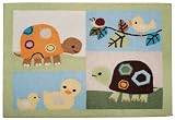 Carters Laguna Rug, Teal/Tan, 30 X 40 51akV4ewu6L. SL160 Carters Laguna Rug, Teal/Tan, 30 X 40