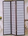 3-panel Cherry Wood Shoji Screen / Room Divider