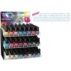 L.A. Colors * Color Craze Nail Polish 24pc (Set #2 in 24 "Tropical" Colors)