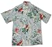 Koi Fish with Iris Men's Kahmehameha Hawaiian Aloha Shirt