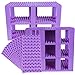 Strictly Briks Classic Big Briks 96 Piece Set 100% Compatible with All Major Brands | Tower Construction | Large Pegs for Toddlers | Ages 3+ | Building Bricks & Baseplates | Lavender