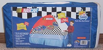 Kids NASCAR Twin Size BED DOME/TENT Hide 'n Sleep