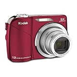 Kodak Easyshare C190 12MP Digital Camera with 5x Optical Zoom and 2.7-inch LCD (Red)