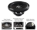 MA Audio MA121XQ 600 Watt 12 DVC Car Subwoofer Dual Voice Coil Sub