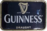 Hand Made Vintage Style GUINESS DRAUGHT Beer Can Belt Buckle