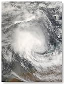 Tropical Cyclone Nicholas Photographic Poster Print by Stocktrek Images, 9x12