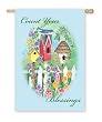 Count Your Blessings Silk Reflections Garden Size Flag
