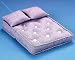 Dollhouse Miniature Mattress with Pillows