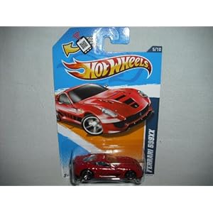 Hot Wheels 2012 HW All Stars Ferrari 599XX #125 Diecast Vehicle