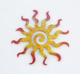 Sonne aus Metall 20 cm