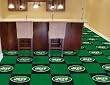 New York Jets NY Rubber Backed Carpet Tiles Modular Flooring