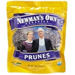Newman's Own Organics California Prunes, 12-Ounce Pouches (Pack of 6)