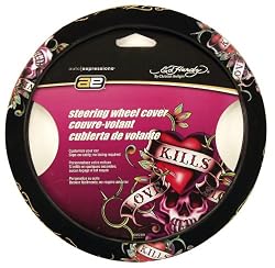 Ed Hardy "Love Kills" Steering Wheel Cover