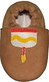 Tibet PLATEAU soft soled infant full grain leather baby shoes cake