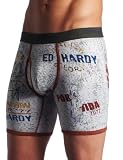 Ed Hardy Men's Premium Glory Por Vida Boxer Brief