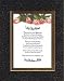 Poem for Mothers - To My Other Mother (From Son-in-law) Poem on 11 x 14 inches Double Beveled Matting (Brown Crackle)