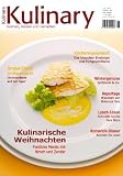 Produkt-Bild: Kulinary [01-2009] Dez./Jan. - Kochen, Reisen und Genie&szlig;en, Limited Edition mit 2 Gew&uuml;rzproben; festliche Men&uuml;s, Casino Zollverein, Ampelcheck u.v.m.