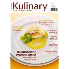 Kulinary [01-2009] Dez./Jan. - Kochen, Reisen und Genie�en, Limited Edition mit 2 Gew�rzproben; festliche Men�s, Casino Zollverein, Ampelcheck u.v.m.