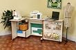 Kangaroo Kabinets K8405 Wallaby, Sewing Cabinent, Teak