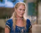 Beautiful Meryl Streep Signed Mamma Mia Photo