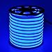 DELight Flexible 150ft Blue LED Neon Rope Light 3600pcs bulbs Christmas Decor Holiday Party Decoration Lighting
