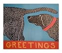 Greetings by Stephen Huneck, 19x13
