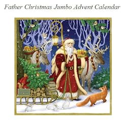 Advent Calendar - Father Christmas - Jumbo Size Calendar
