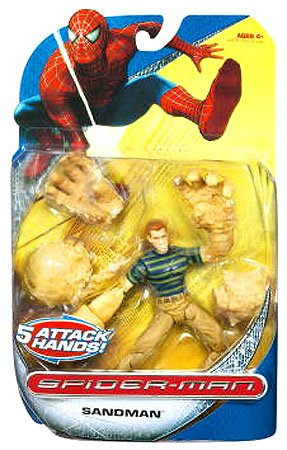  Spider-Man Hasbro Trilogy Action Figures Sandman