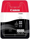 Canon - PGI-525 Bk twin Pack - Pack duo Cartouche d'encre d'origine - Noir