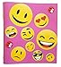 Back to School Supplies For Girls Emoji Bundle of 5 Includes 1 Binder, Student Planner, 500 Stickers, College Ruled Paper and Set of 12 Designer Pencils