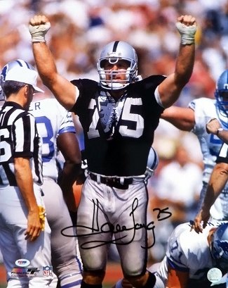 Howie Long Autographed/Hand Signed Oakland Raiders 16X20 Photo- PSA Hologram