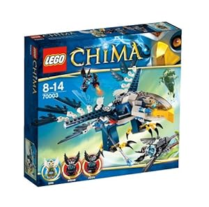 Lego Legends Of Chima - Playthèmes - 70003 - Jeu de Construction - L'intercepteur Aigle d'eris