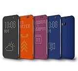 HTC純正 HTC One (M8)用 HC M100 Dot View Cover(Dot View対応フリップカバー) (ブラック (Black))