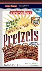 Kay's Naturals Gluten Free High Protein Golden Butter Twists Pretzels, 5-Ounce Bags (Pack of 12)