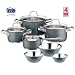 ELO 45904 Classic Color 7-Piece Cookware Set, Cool Grey