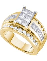 2.00CTW DIAMOND INVISIBLE RING