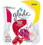 Glade Plugins Scented Oil Air Freshener Refills, Blooming Peony and Cherry, 1.34 Fluid Ounce