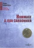 Revue Dalloz-Sirey  / Hommage à Jean Carbonnier